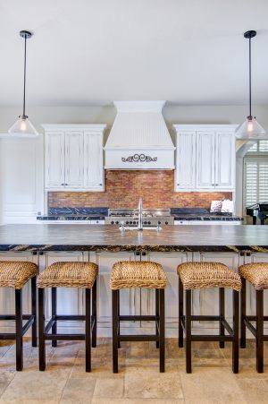 Modern Bath & Transitional Kitchen