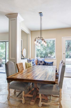 Modern Bath & Transitional Kitchen