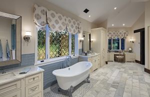 Refined Rustic Master Bathroom