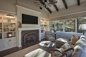 Refined Rustic Sunroom